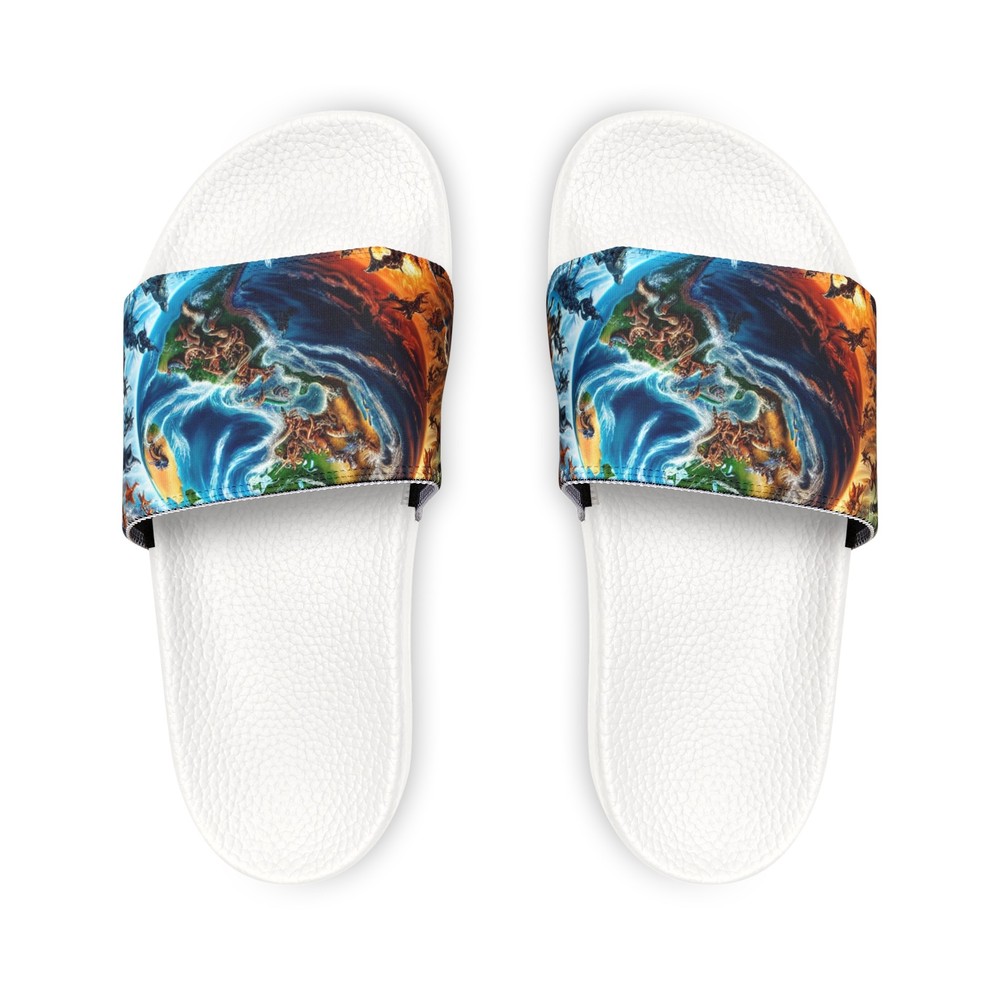Science fic. Men's Removable-Strap Sandals