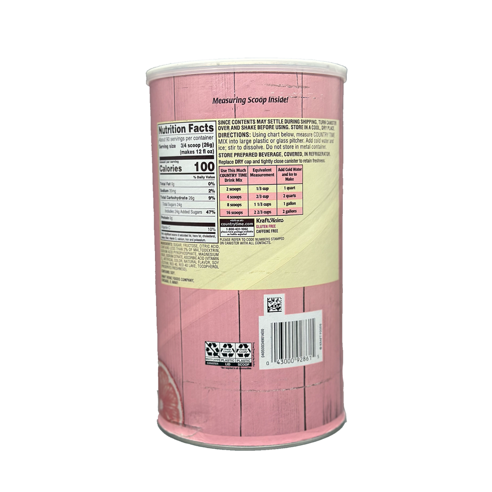 Stash Can- Secret Storage Container- Pink Lemonade (Store Valuables)