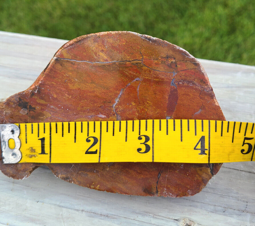 Red and Yellow Moss Agate Rough
