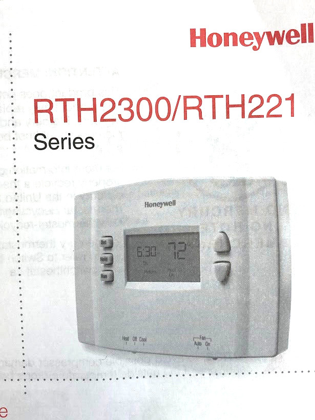 Honeywell Programmable Thermostat RTH221B1021 Open Box