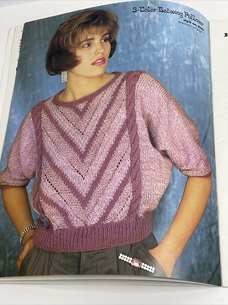 Brunswick Textures Sweaters Knit & Crochet Patterns 858