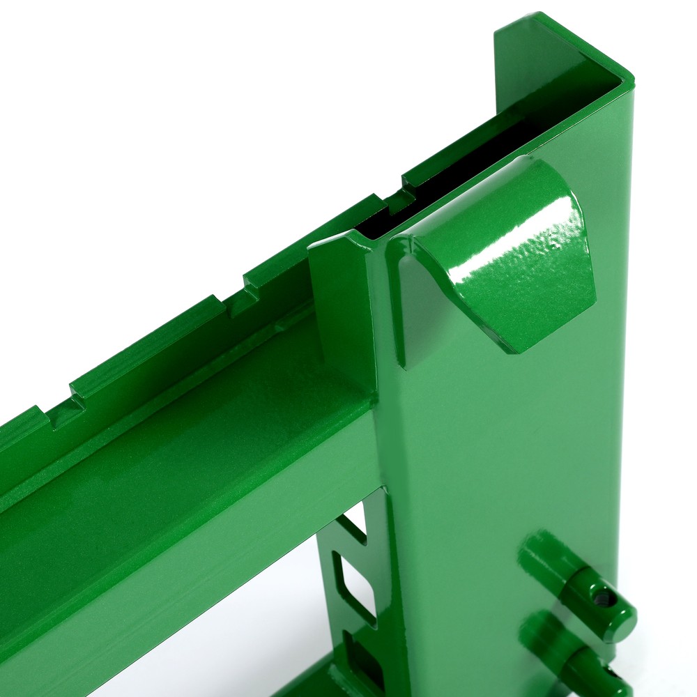 For John Deere Pallet Fork Frame Only Attachment, Rated 3,000 LB, Receiver