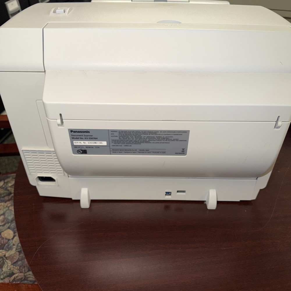 Genuine Panasonic KV-S5076H Automatic High Speed Document Scanner