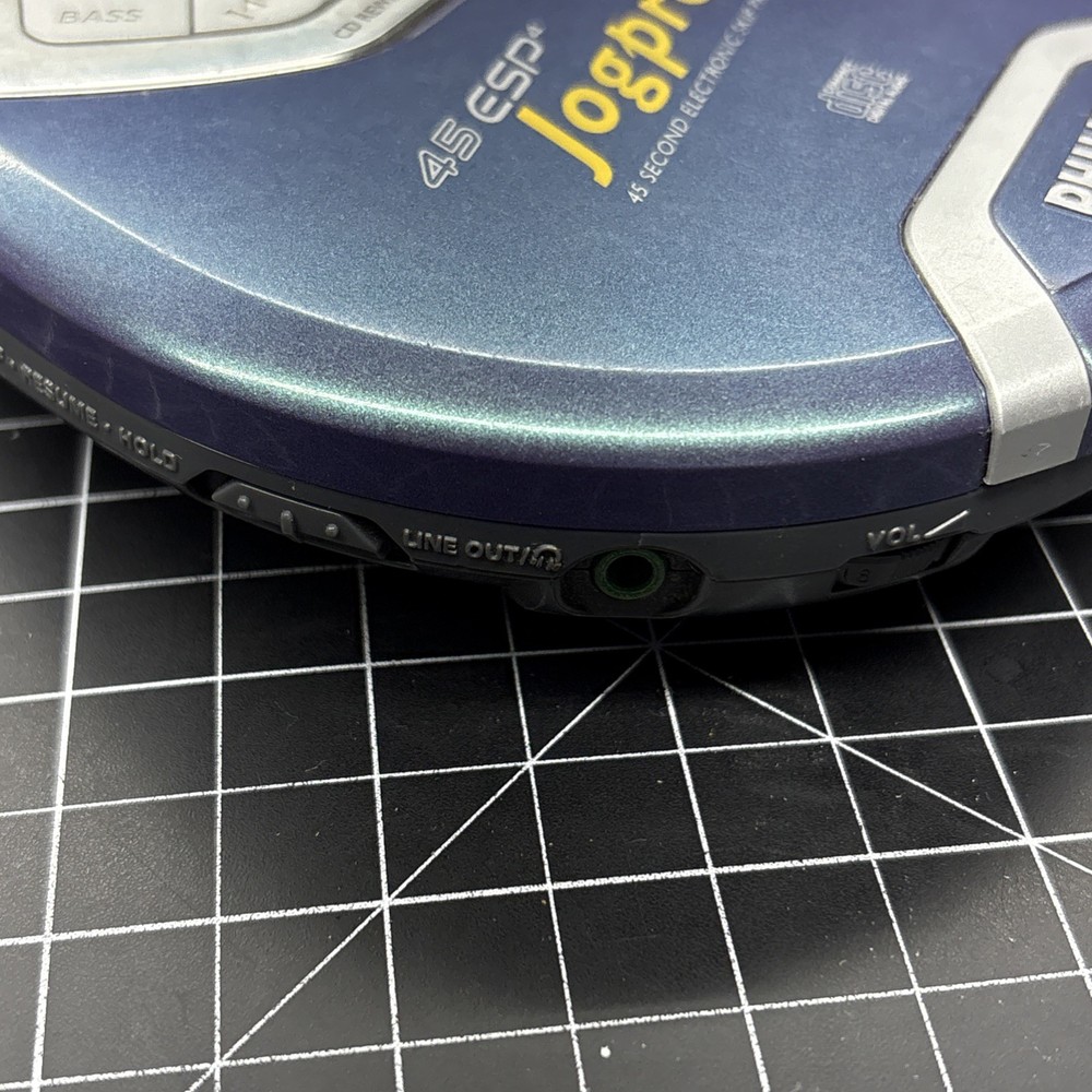 Philips Jog proof Portable CD Player 45 ESP 4 Tested Works!