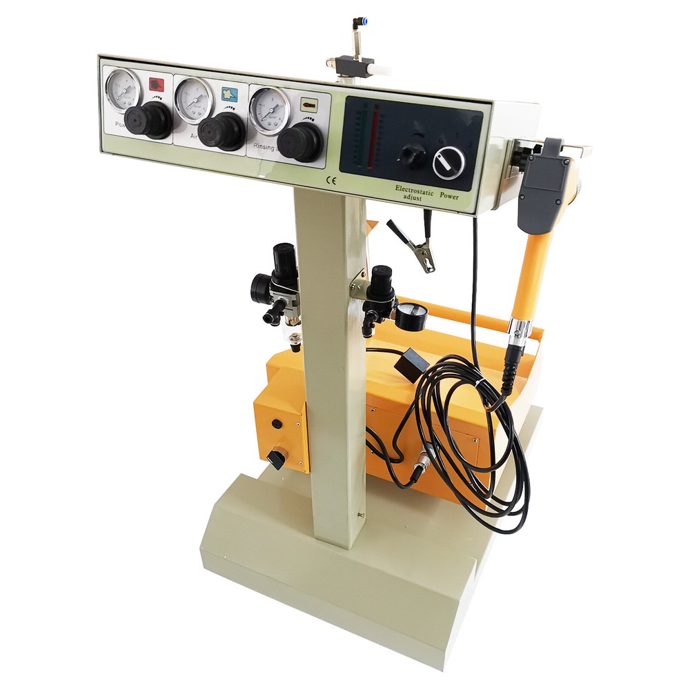 110V Vibrating Powder Coating Machine Electrostatic plastic spraying machine