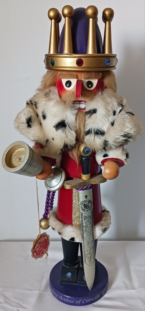Steinbach King Arthur Nutcracker 18" Limited Edition