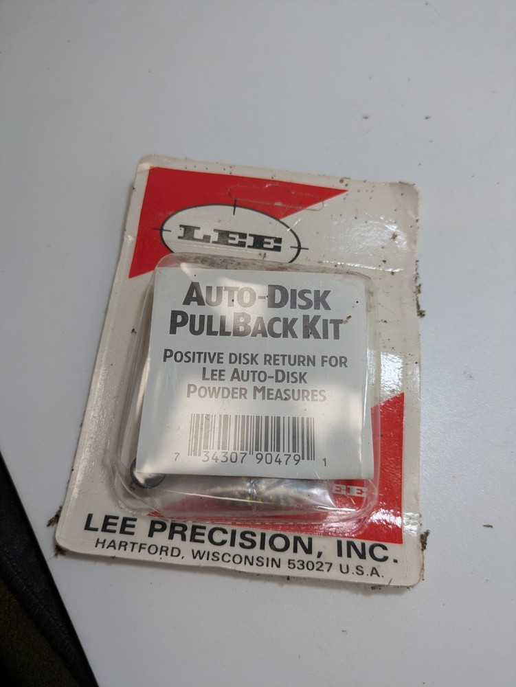 Lee Auto-Disk Pullback Kit | New old stock