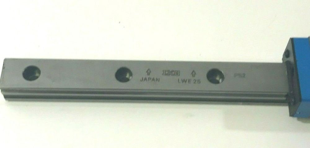 IKO HS2 MES25 Linear Roller Bearing/IKO LWE Monorail Guide System 18"