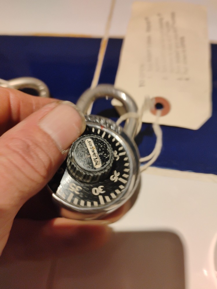 Lot Of (6) Master Combination Locks