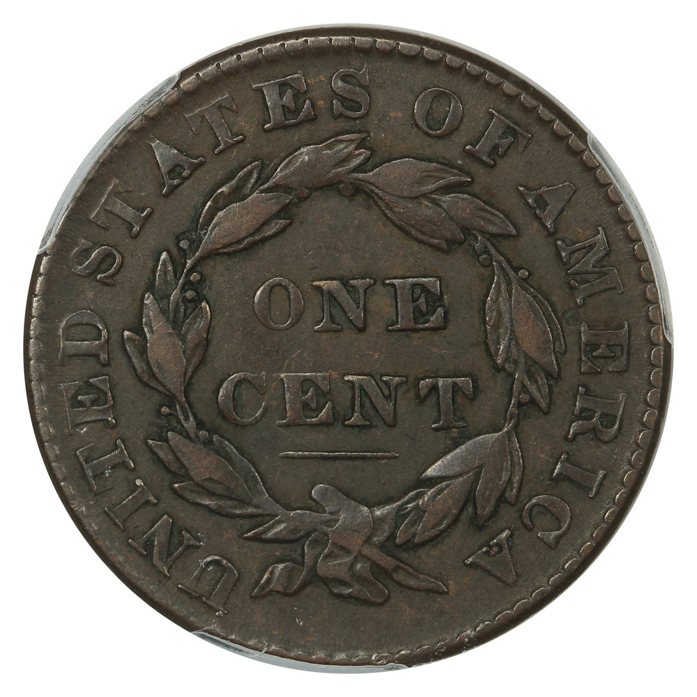 1829 1C PCGS VF30 (Medium Letters, N-3) - Coronet Head Cent