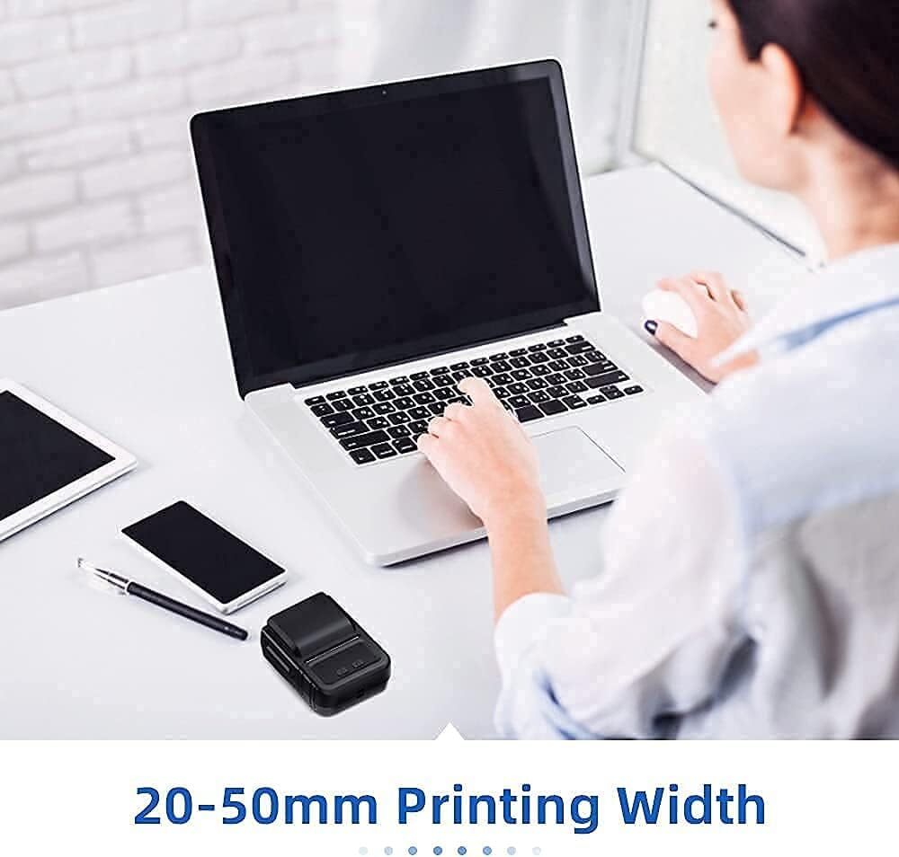 Phomemo M120 Label Maker Barcode Label Printer Portable Bluetooth Label Maker