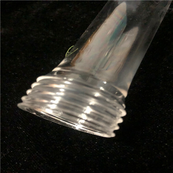 25mm quartz tube one end flat bottom one G32 screw thread,customized