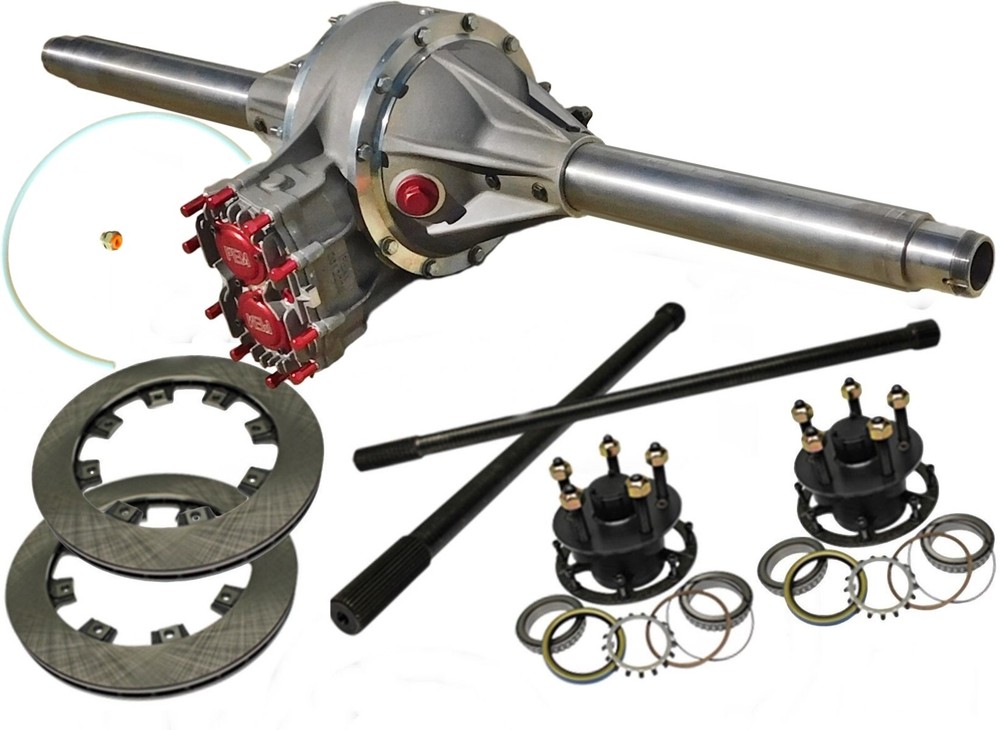 PEM Quick Change Rear End 4.86 GN 5 x 4.75" assembly with solid axles