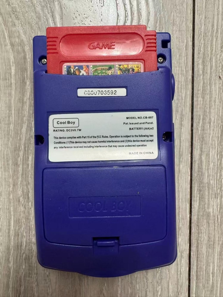 Gameboy Special Edtion CoolBoy very Rare