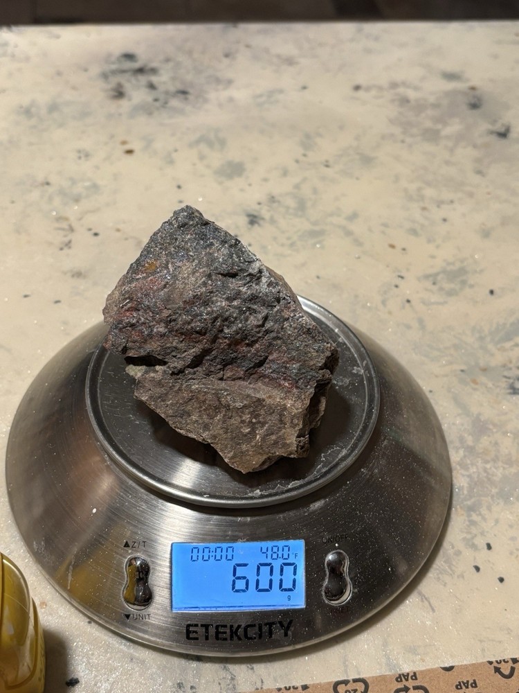rich silver gold ore sample