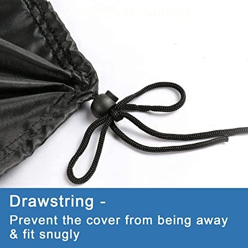 Vibration Plate Cover - Dust-Proof, UV & Water-Resistant, Adjustable Drawstrings