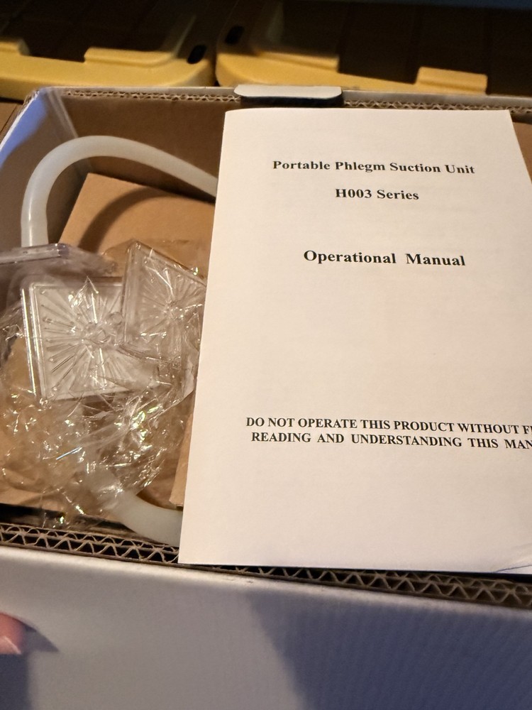 Portable Phlegm Suction Unit H003-B