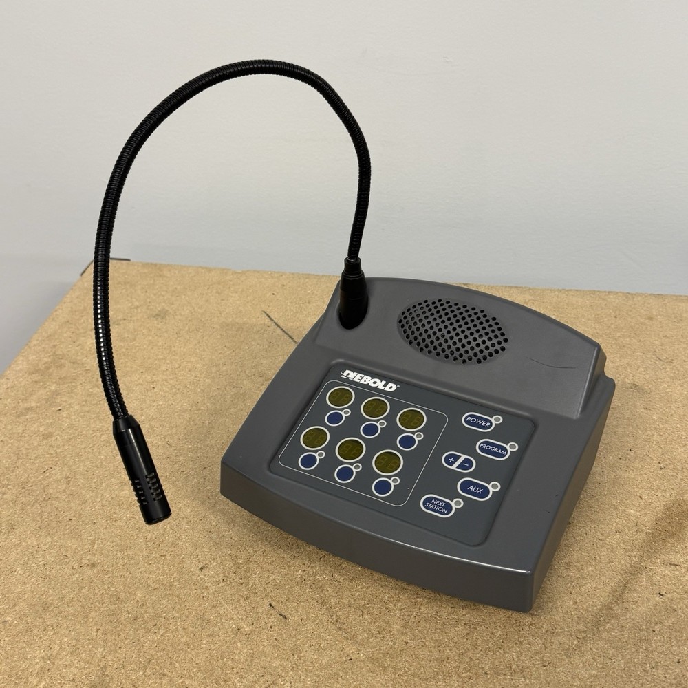 Diebold 00-013541-000A Audio System console Mic Microphone