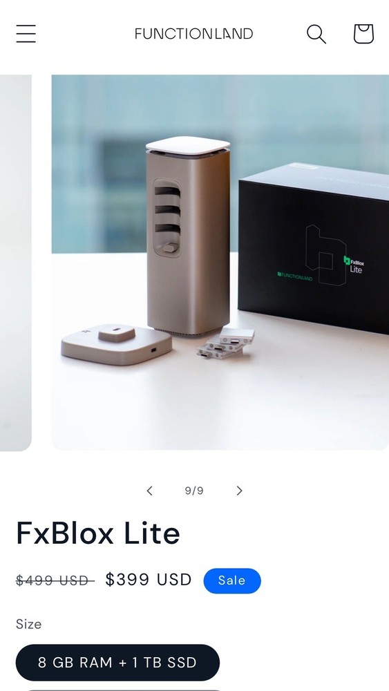 Functionland Miner Fxblox Lite* NEW*