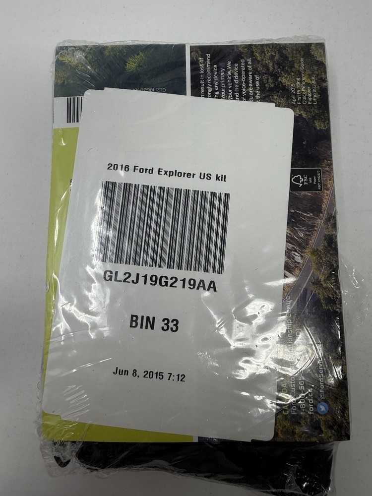 2016 Ford Explorer Owner's Manual Set