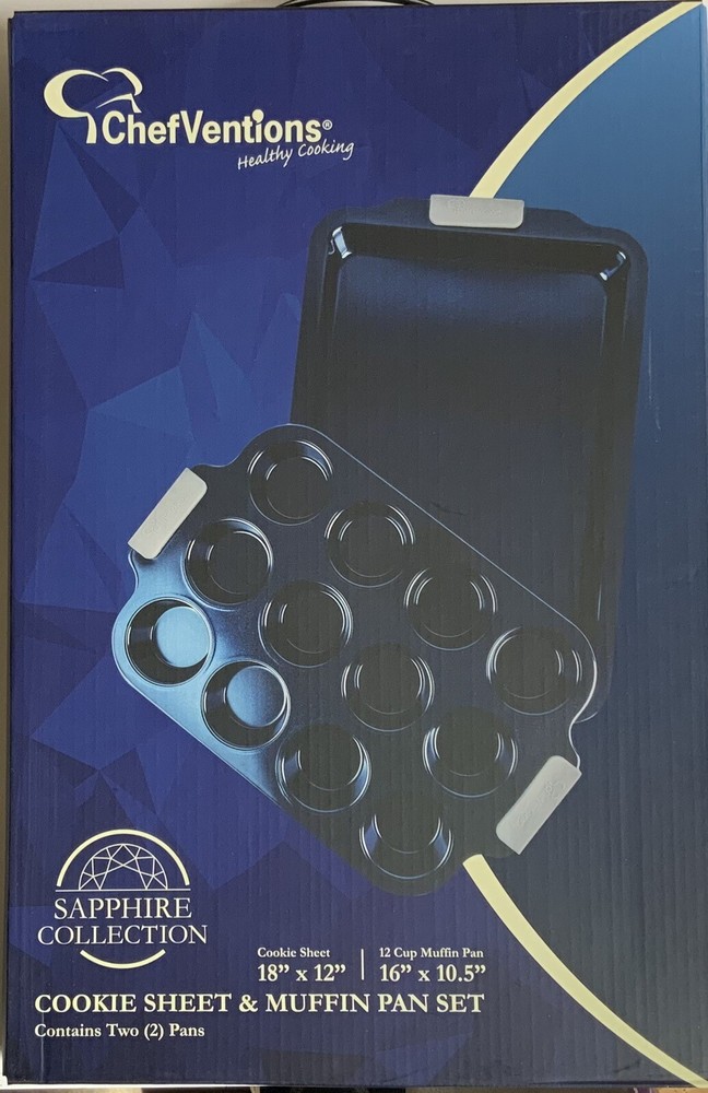 Chef Ventions Cookie Sheet & Muffin Pan Set