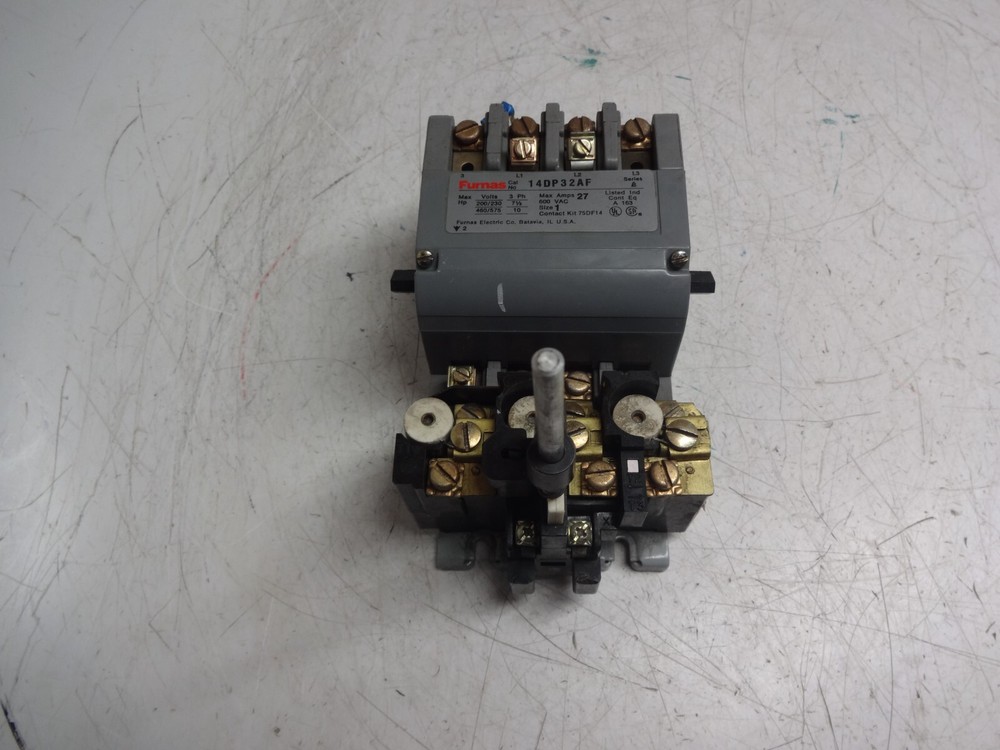 Furnas 14dp32af Starter 27amp 600vac