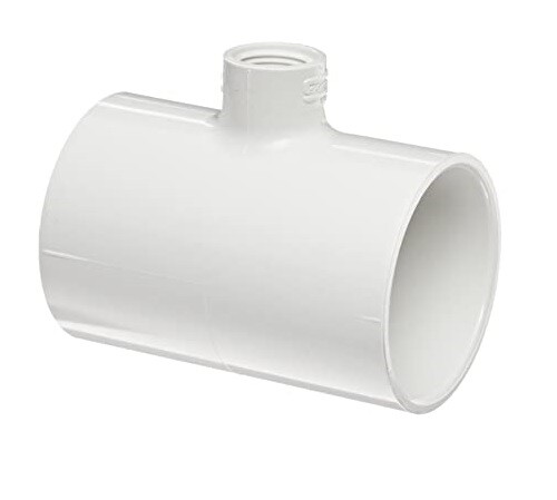 New 2"x2"x0.5" NPT Thread Generic Pipe Tee for Hayward® Salt System Flow Switch