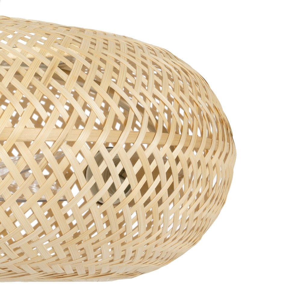 Farmhouse Low Profile Flush Mount Ceiling Fan 20" Boho Ceiling Fan Light +Remote