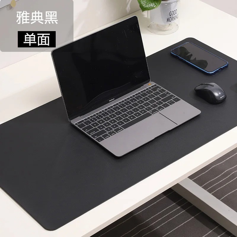 Computer Desk Pad, Office Desk Mat PU Leather Mouse Pad Waterproof