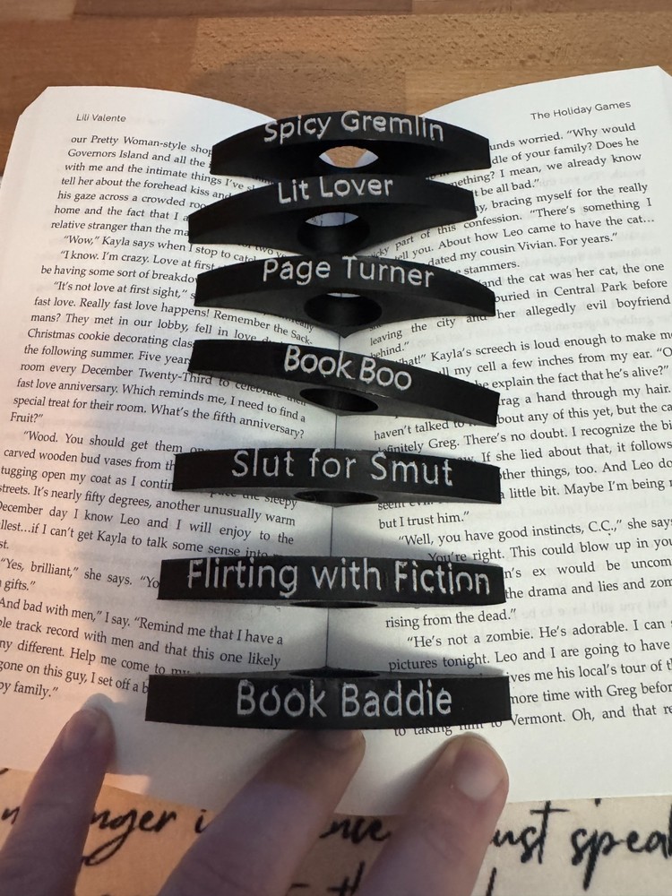 Bookish Page Holders | 3D Printed Book Accessories for Readers