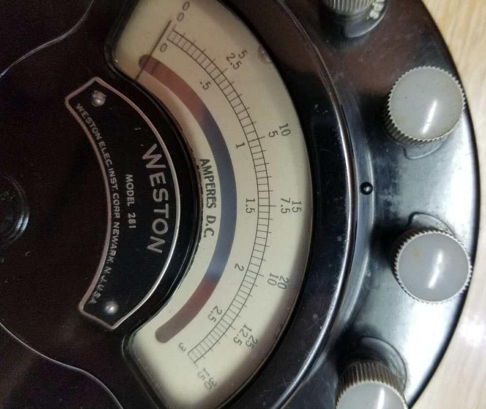 Weston D.C. Voltmeter Model 281