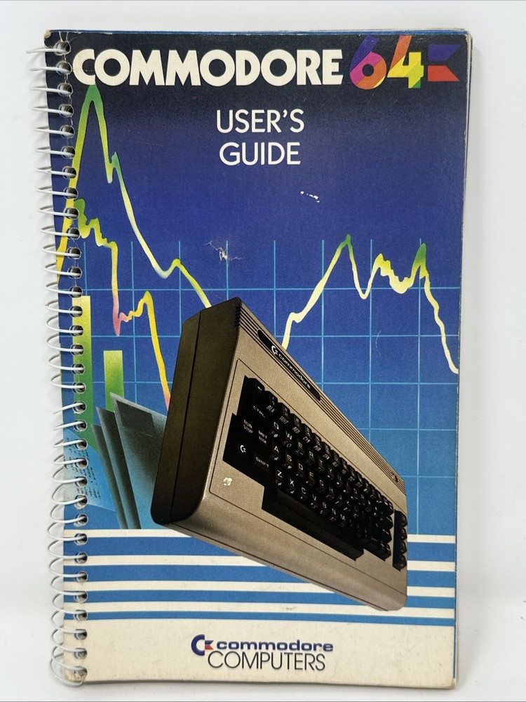 Vintage Commodore 64 User's Guide Book First Edition 1984 Eighth Printing