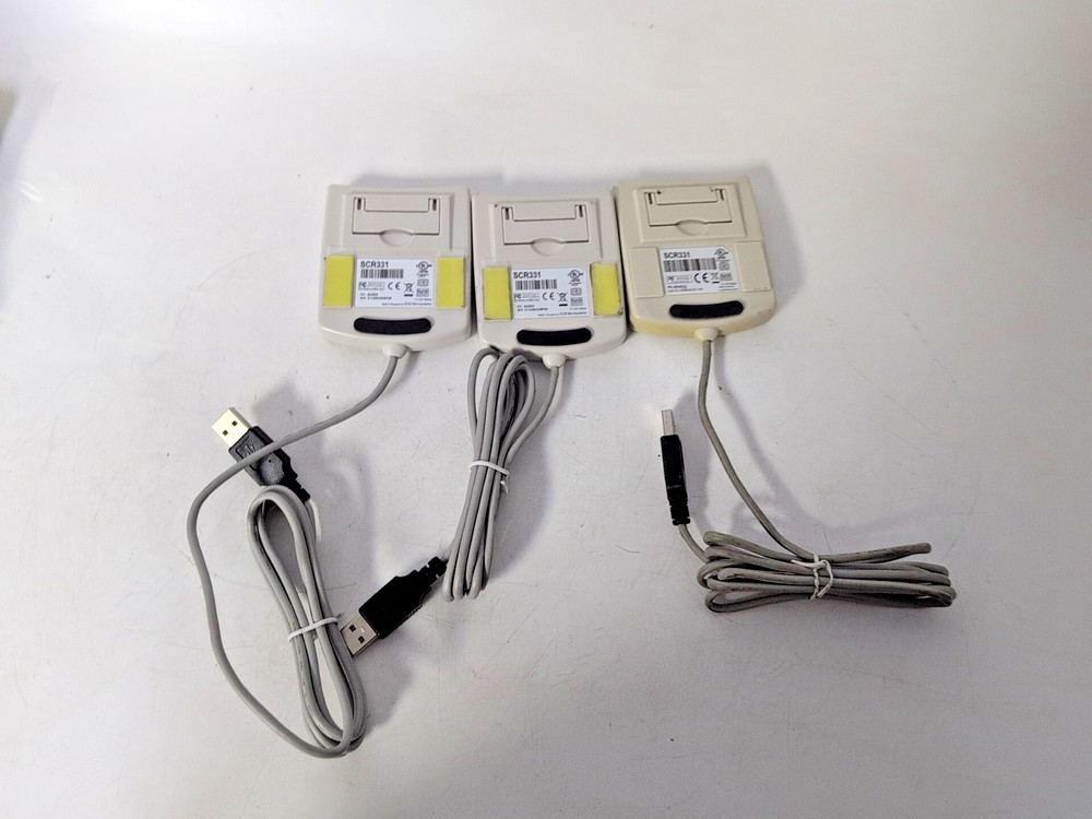 LOT OF 3 SC331 COMMON ACCESS SMART CARD READER