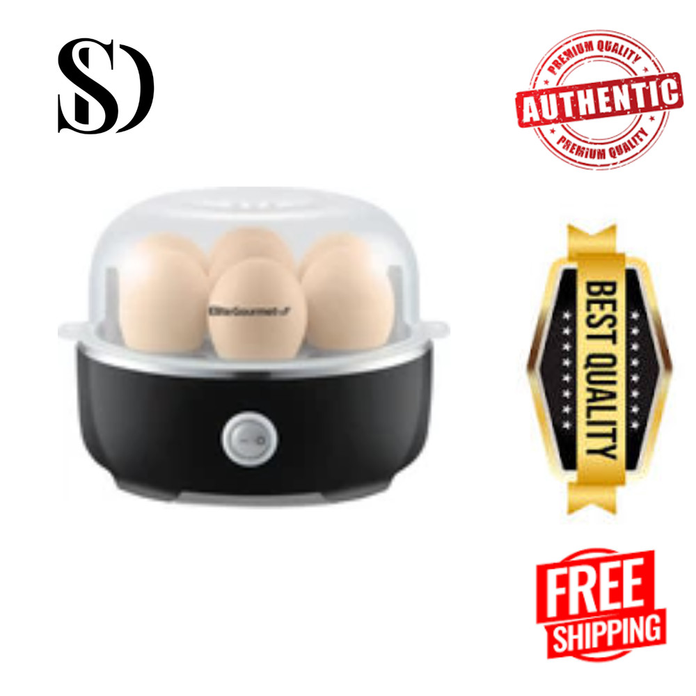 EGC115B Easy Egg Cooker Electric  Capacity 7-Egg Soft Medium Hard-Boiled Egg...