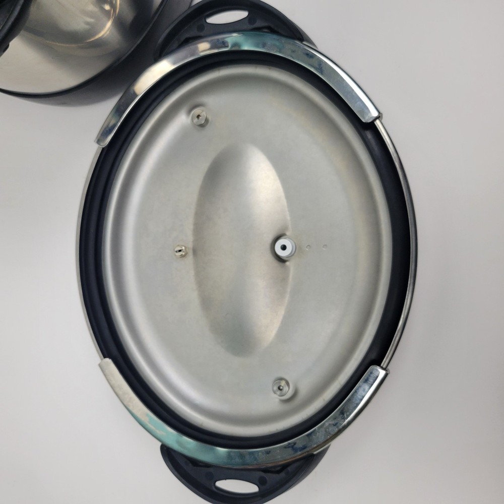 Cooks Essentials 8 qt Electric Program OVAL Pressure Cooker CEPC800 Tested