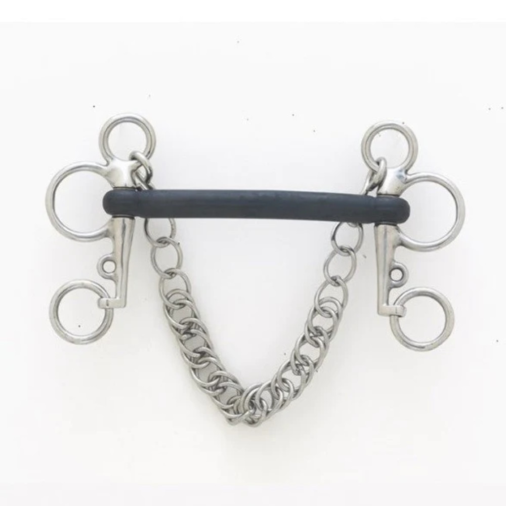 Tom Thumb Hard Rubber Pelham Bit