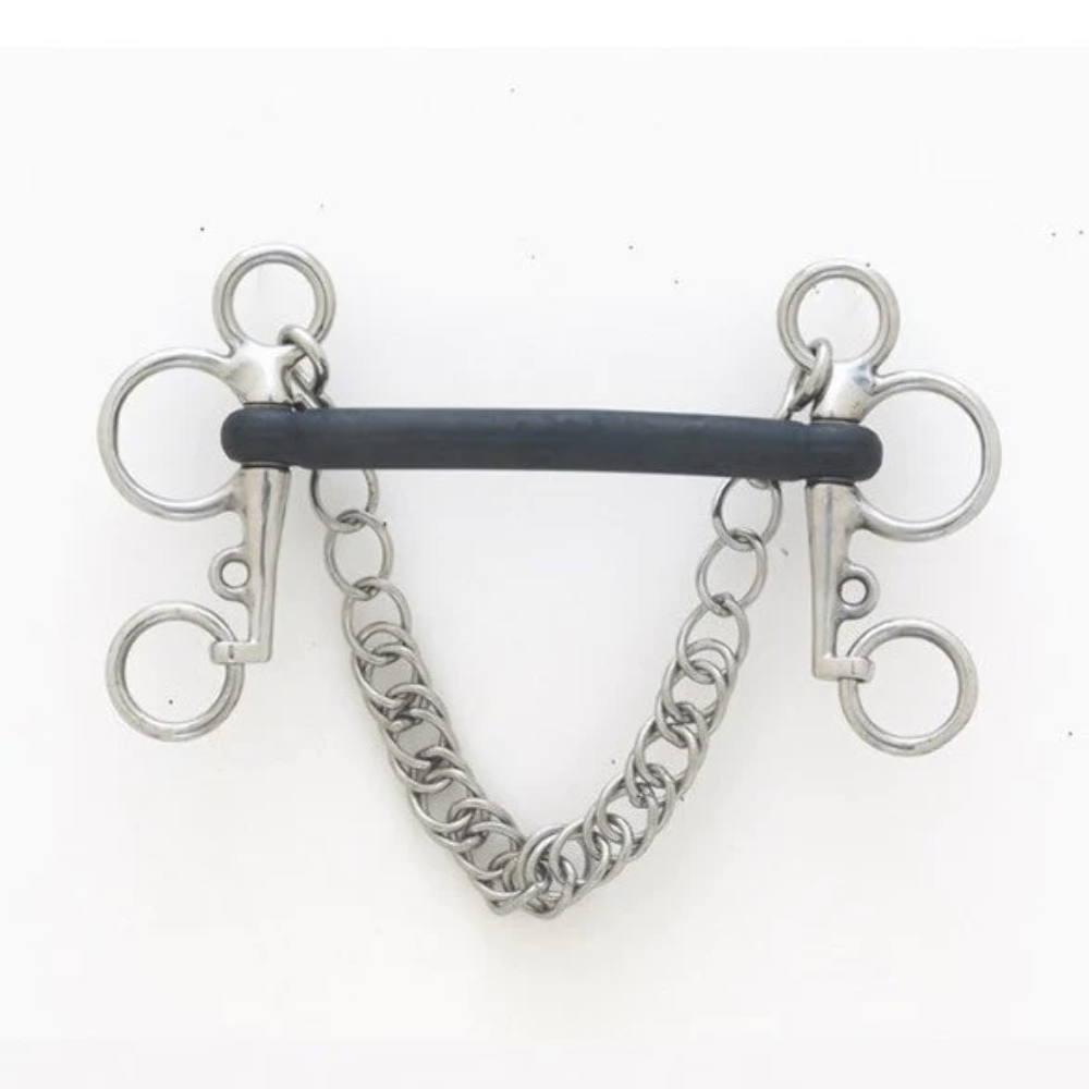 Tom Thumb Hard Rubber Pelham Bit