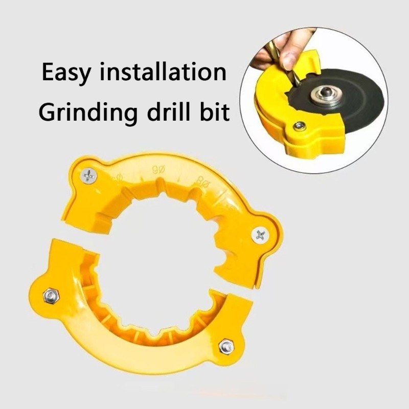 4pc Drill Bit Sharpening set Multiple Size Drill Sharpener Set for Efficient Use