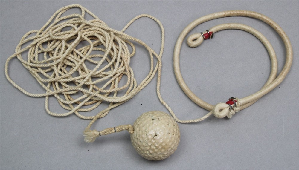 SMAKBAK Captive Golf Swing Trainer Training Aid Antique Circa 1910