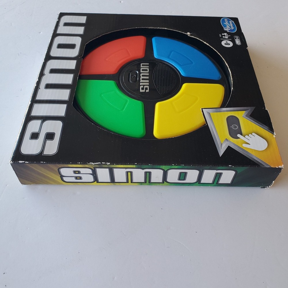 Hasbro Simon Classic Retro Handheld Electronic Memory Game WORK TESTED