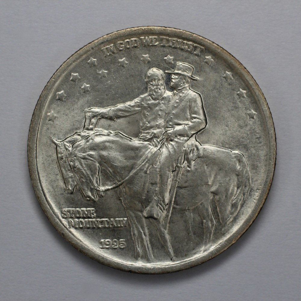1925 Stone Mountain Silver Half Dollar UNC