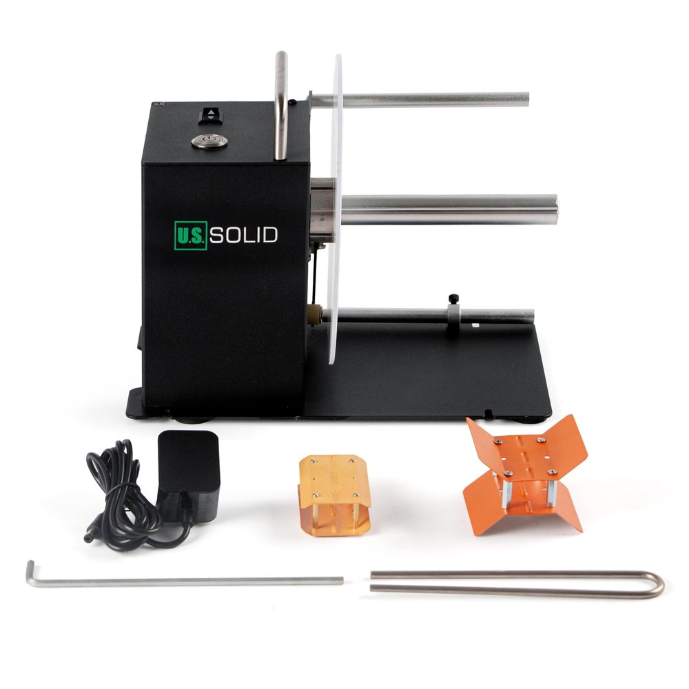 U.S. Solid Automatic Label Rewinder with Sensor Arm Bidirectional Rewinding