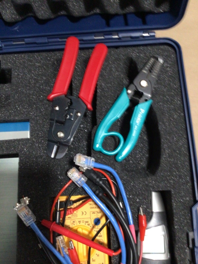 C-Tech Training Tester Case system kit home audio ?? copper cable ??