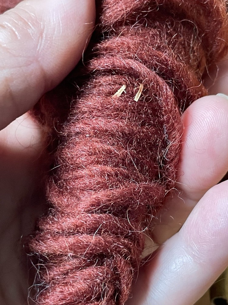 Wool Spools For Weaving ?? - 4 Spools- Brown