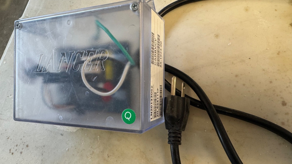 Lancer Turbo Carbonator control board and case (does not include float switch)