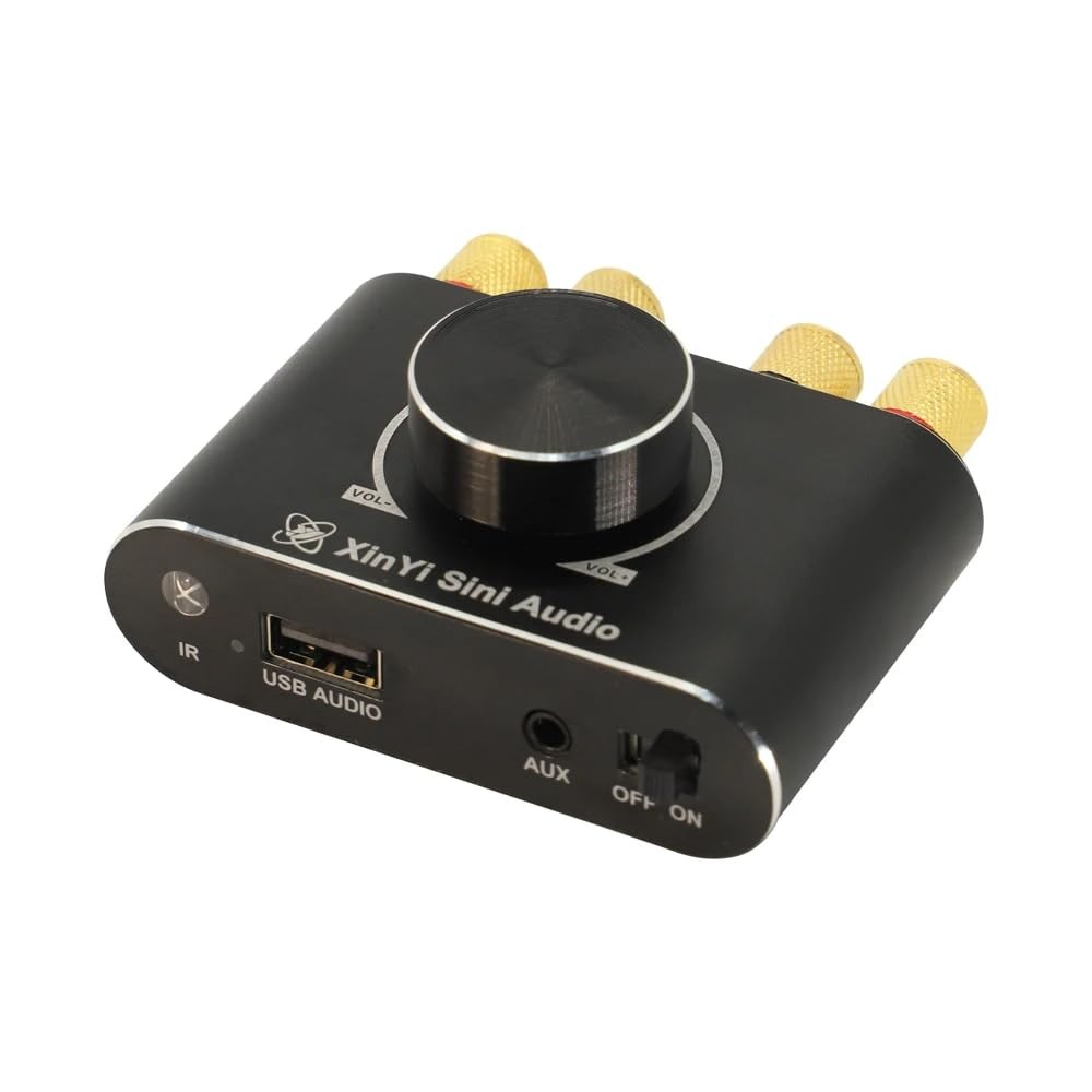 Remote Control HIFI Bluetooth 5.1 Amplifier board Class D 15Wx2 two-channels Ste