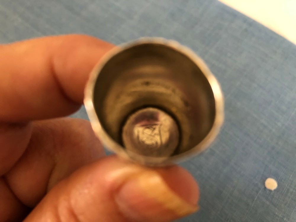 Antique Sterling Thimble