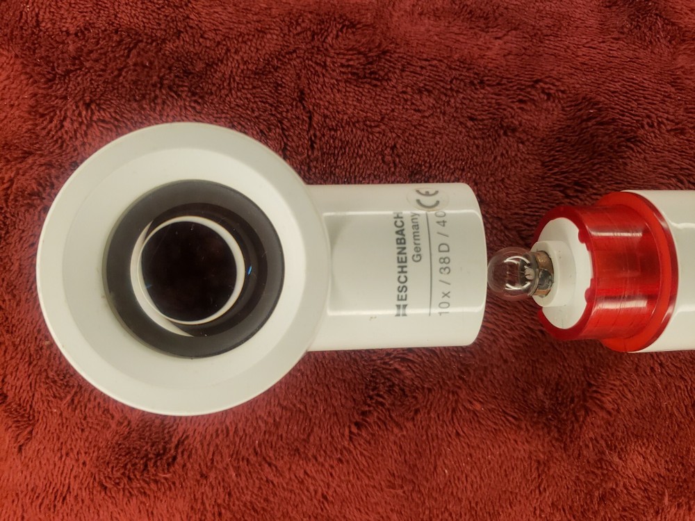Eschenbach Optik Gmbh Magnifying Head,10X 38D Broken Switch