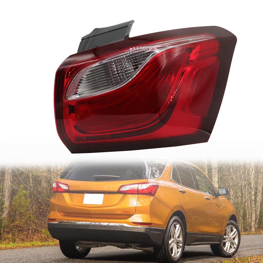 Fit For 2018-2021 Chevy Equinox Passenger Side Halogen Tail Light Assembly Outer