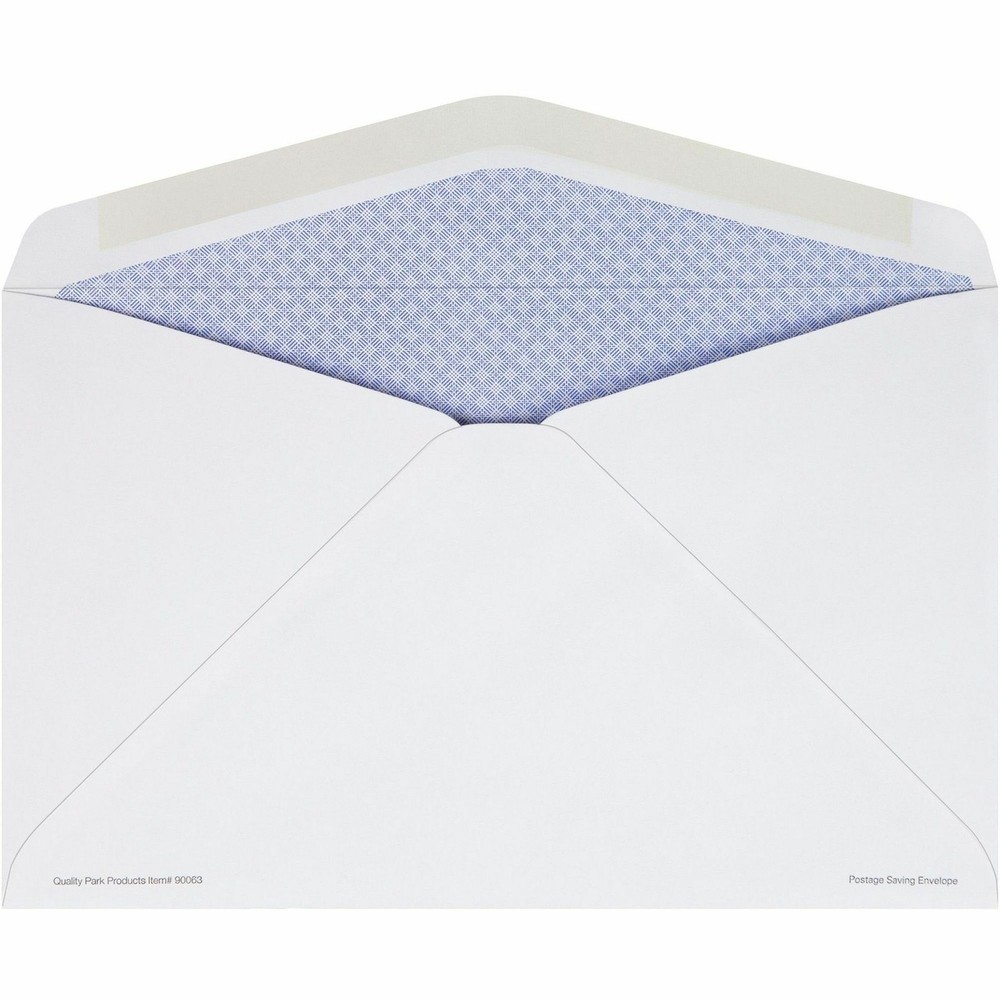 Quality Park QUA90063 Postage Saving Window Envelopes #10 9.5"x6" White